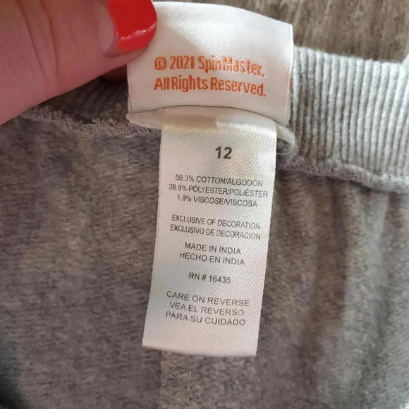 Nickelodeon Rugrats Size 12 Girls Sweatpants - Picture 3 of 12